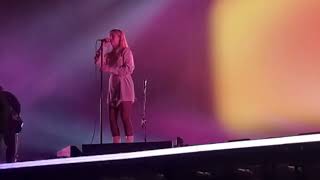 London Grammar  How Does it Feel at the OVO Hydro in Glasgow Scotland 11112024 [upl. by Elinad673]