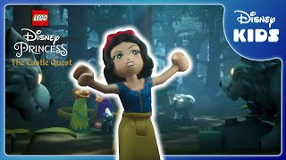 Snow White Speaks Wolf 🐺  LEGO Disney Princess The Castle Quest  Disney Kids [upl. by Nytsirt]