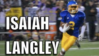 Isaiah Langley  Foothill High Pleasanton CA Class of 2015  Junior Year Highlights [upl. by Baskett]