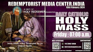 Catholic Holy Mass  16th February 2024 Friday [upl. by Emmett423]