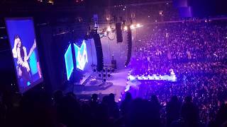 Maluma with Fan quotFAME Tourquot  HD Live Madison Square Garden  NYC March 25th 2018 [upl. by Annoirb]