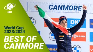 World Cup 2324 Canmore Top Moments [upl. by Enelyt258]