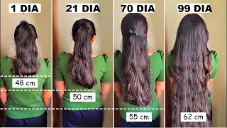 Apenas UM ingrediente e seu cabelo vai crescer como um louco CRESCIMENTO EXTREMO DO CABELO [upl. by Lledroc]