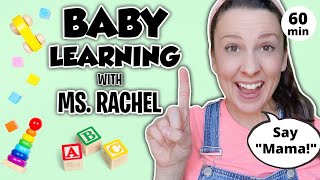 Baby Learning With Ms Rachel  First Words Songs and Nursery Rhymes for Babies  Toddler Videos [upl. by Clarkin410]