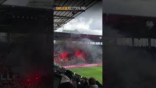 HansaUltras Mit PyroChaos In St Pauli shorts [upl. by Kiyoshi808]