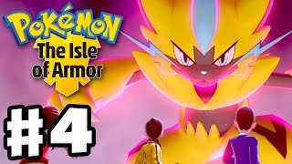 5 Star Zeraora  Pokemon Sword and Shield The Isle of Armor  Gameplay Walkthrough Part 4 [upl. by Drye]