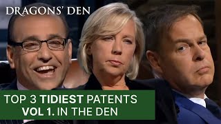 Top 3 Tidiest Patents  Vol 1  Dragons Den [upl. by Sukcirdor]