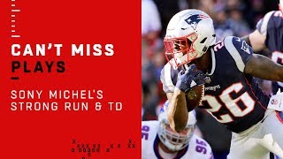 Sony Michels Strong Run amp TD vs Buffalo [upl. by Asilanom163]