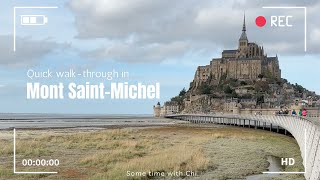 Mt SaintMichel Day trip from Paris and how to get to Mt Saint Michel [upl. by Epifano]