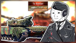 German BEAST Leopard 2A4 PZBTL 123  WAR THUNDER [upl. by Idac]