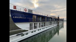 AmaWaterways AmaStella Double Balcony StateroomCategory BB Stateroom 211 [upl. by Gnourt]