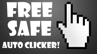 FREE SAFE AUTO CLICKER  Easy to use [upl. by Adlen656]