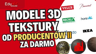 🏭 Darmowe MODELE 3D Mebli PRODUCENTÓW Do Pobrania Za Darmo Modele 3D dla Architektów Pobranie Free [upl. by Acirtap]