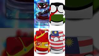 JJ ALIBI COUNTRYBALLS INDONESIA 🇮🇩 PALESTINE 🇵🇸 MALAYSIA 🇲🇾 SPAIN 🇪🇸 fypシ゚viral 1000like gaming [upl. by Danielle]