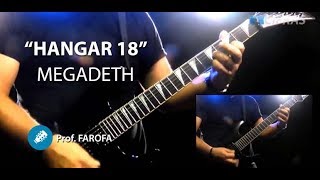 Hangar 18 Megadeth  GUITAR COVER  Prof FAROFA [upl. by Dania]