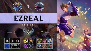 Ezreal Mid vs Varus  EUW Challenger Patch 1413 [upl. by Lev]