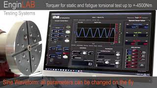 Torque fatigue test machine up to 4500Nm [upl. by Lanuk]