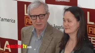 Woody Allen and SoonYi Previn quotTo Rome With Lovequot Premiere LA Film fest [upl. by Akienahs]