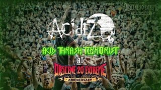 ACIDEZ Acid Thrash Terrorist At Obscene Extreme Official Clip [upl. by Lancey729]