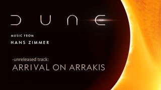 Dune Soundtrack Arrival on Arrakis unreleased amp extended bagpipes Music by Hans Zimmer [upl. by Emmery]