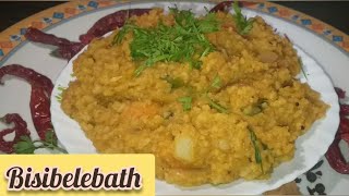 Bisibelebath Recipe కమ్మనైనా బిసి బేలే బాత్ ఇలా చేస్తే ఈజీ అండ్ టేస్టీ [upl. by Yelir640]