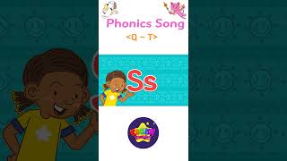 Phonics Song 1 QT Phonics  English song for Toddlers  English Sing sing shorts [upl. by Marvin]