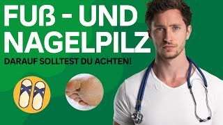 Fuß und Nagelpilz behandeln  So geht´s [upl. by Mauchi255]