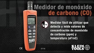 Medidor de monóxido de carbono CO [upl. by Iturk]