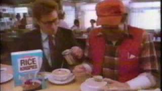 1985 Kellogs Rice Krispies cereal commercial [upl. by Biddick]