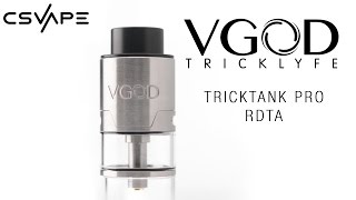 VGOD TRICKTANK PRO RDTA Product Overview [upl. by Mignonne791]