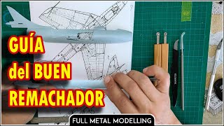 TUTORIAL para APRENDER A REMACHAR nuestras MAQUETAS de AVIONES [upl. by Rye]