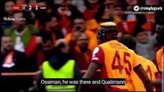 Galatasaray Vs Samsunspor 32All Goals Results amp Extended Highlights [upl. by Arliene]