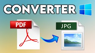 Como Converter PDF para JPG Sem Instalar Programa [upl. by Haelam809]