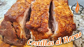 Costillas de Cerdo al Horno No encontrarás otra igual  Jugosa por dentro y Crujiente por fuera [upl. by Egiap535]