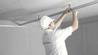 How to Install an MF Plasterboard Ceiling [upl. by Keppel]