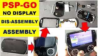 575 SONY PSP GO No Display Assembly Disassembly  fixing No Display PlayStation Portable [upl. by Carole]