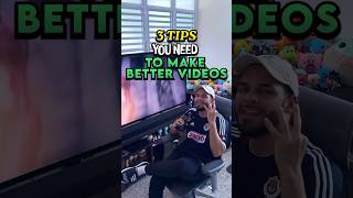 3 EASY Tips to make Better YouTube Videos [upl. by Howlond619]