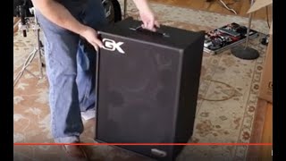 GK Gallien Krueger MB212II Bass Combo Amp Unboxing [upl. by Calbert]