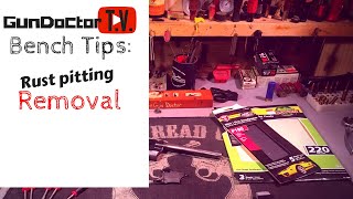 5min Bench Tips Removal of rust pitting [upl. by Miarfe]