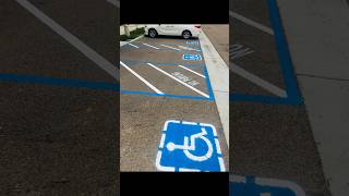 Handicap Parking Regulations in San Diego California ADA HandicapParking ADACompliance [upl. by Eiuqcaj]