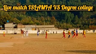 Dc safyan Vlogs is live Islamia vs Degree college samerbagh [upl. by Sucitivel770]