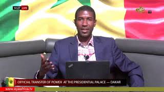 OFFICIAL TRANSFER OF POWER ATTHE PRESIDENTIAL PALACE  DAKAR [upl. by Pearce821]