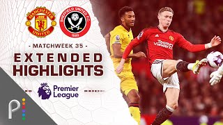 Manchester United v Sheffield United  PREMIER LEAGUE HIGHLIGHTS  4242024  NBC Sports [upl. by Publus]