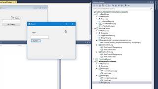 Creating Custom WinForm UsersControls and subclasses of them in Visual Studio [upl. by Laise729]