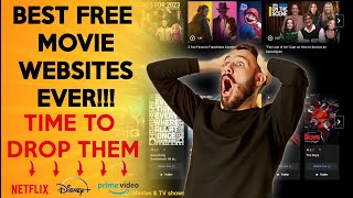 Top 10 best free movie websites Time to drop Netflix Disney Plus Prime Video [upl. by Uchida]