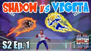 Shadow Vs Vegeta  Cartoon Beatbox Battles [upl. by Assyl340]