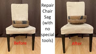 How to fix chair sag  IKEA HENRIKSDAL [upl. by Anyad]