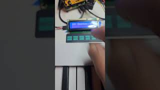 Raspberry Pi Zero 2 W sound bank with membrane keyboard and LCD [upl. by Joni]