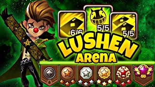 Can You Lushen At Every Arena Rank  Summoners War [upl. by Brana]