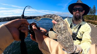 Bermagui River Flathead Fishing NSW [upl. by Rodina788]